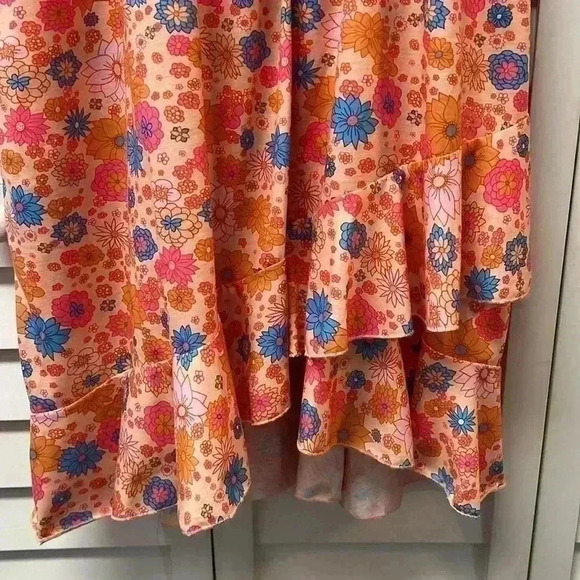 Floral Spaghetti Strap Dress Size XL - Picture 3 of 7